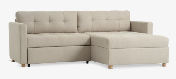 Sovesofa TEGLHUSE, beige