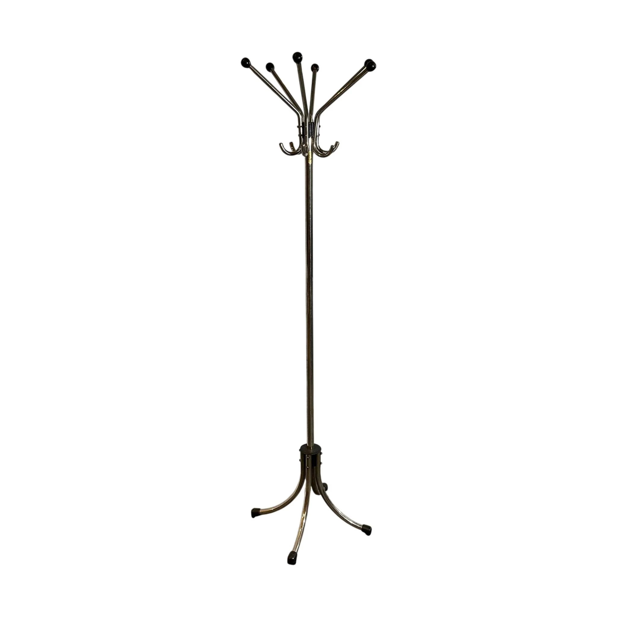 Stumtjener krum 4ben, Grå, 200 cm