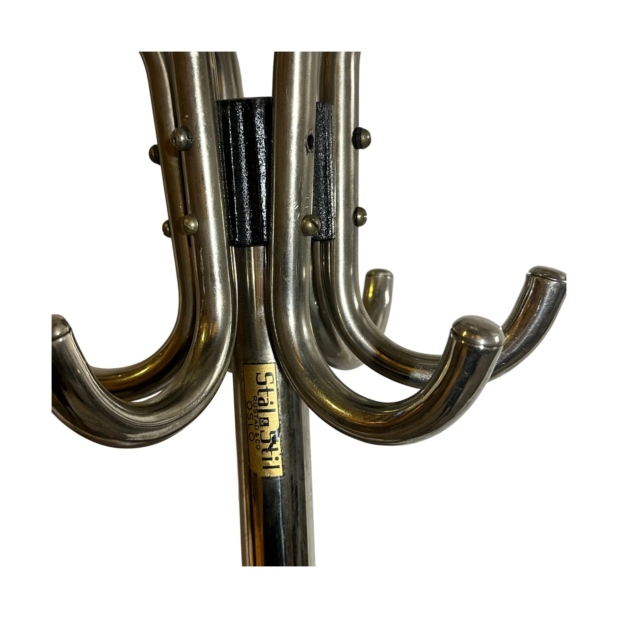 Stumtjener krum 4ben, Grå, 200 cm - Image 3