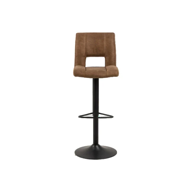 Sylvia barstol fra A-Møbler, lysebrun, B:41,5 cm, D:52 cm, H:115 cm