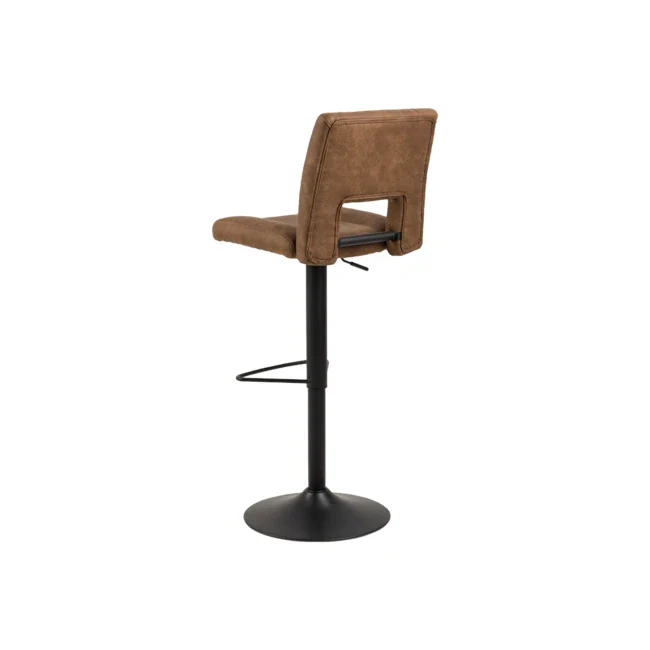 Sylvia barstol fra A-Møbler, lysebrun, B:41,5 cm, D:52 cm, H:115 cm - Image 5