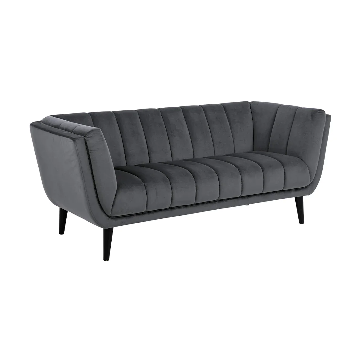 Tampa 2,5-seter sofa fra A-Møbler, velour