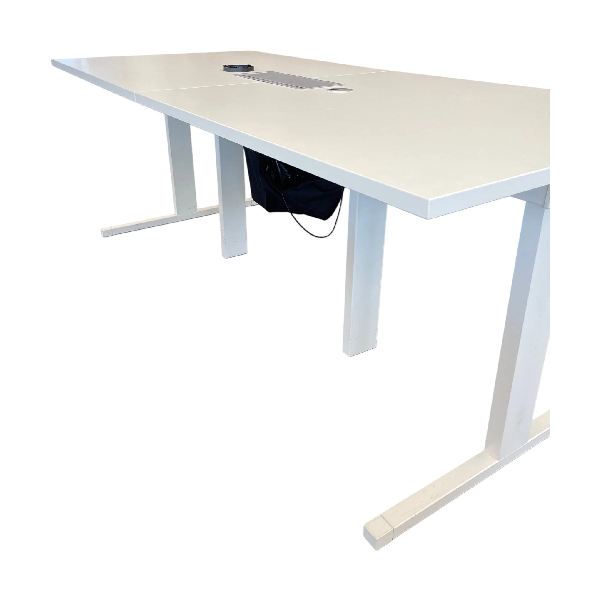 Techo møtebord, hvit laminat, 200x90 cm - Image 3