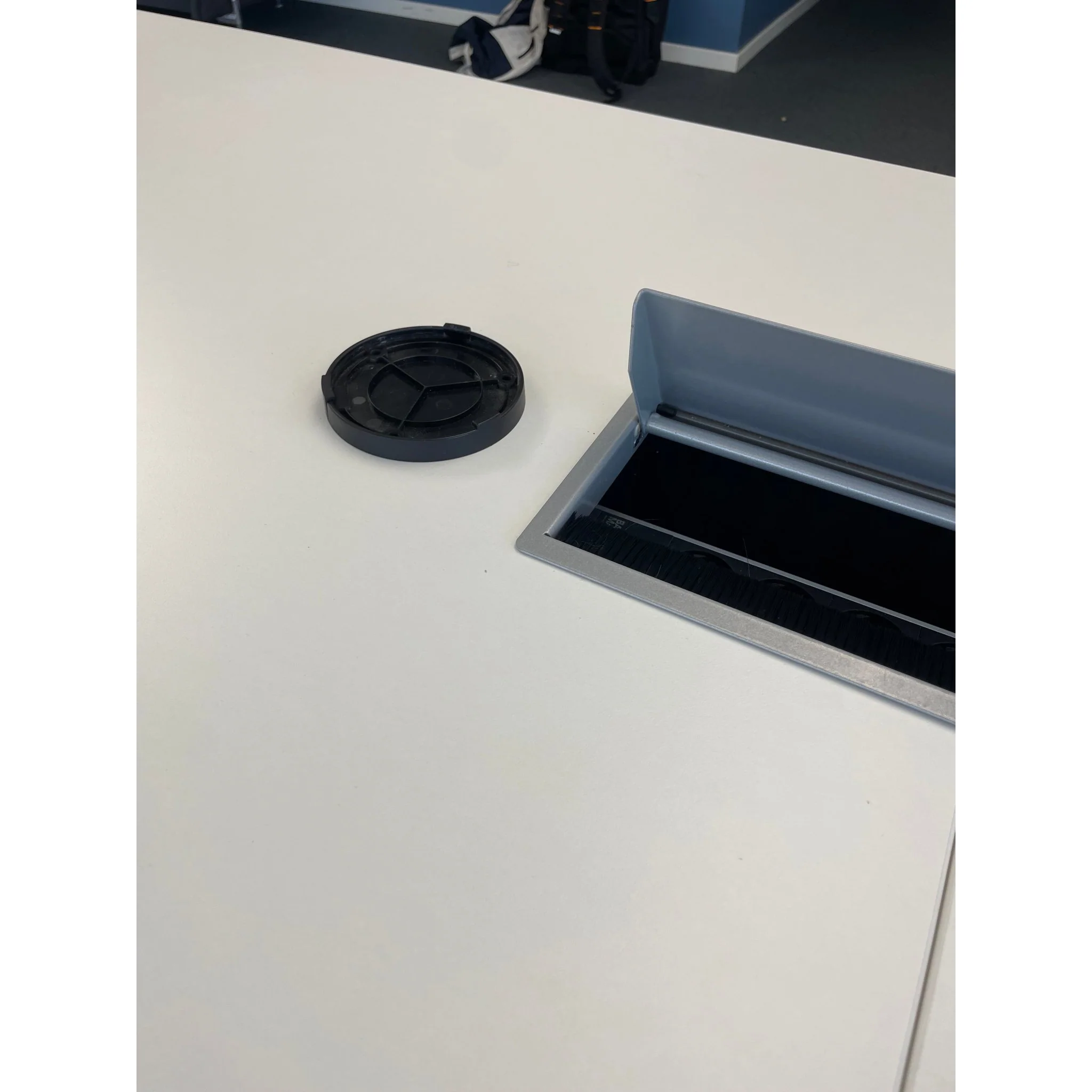 Techo møtebord, hvit laminat, 200x90 cm - Image 5