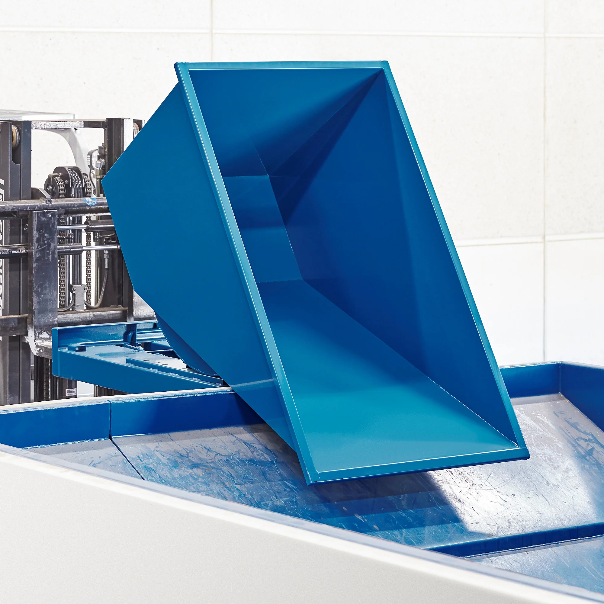 Tippcontainer AZURE, 900 l, blå - Image 2