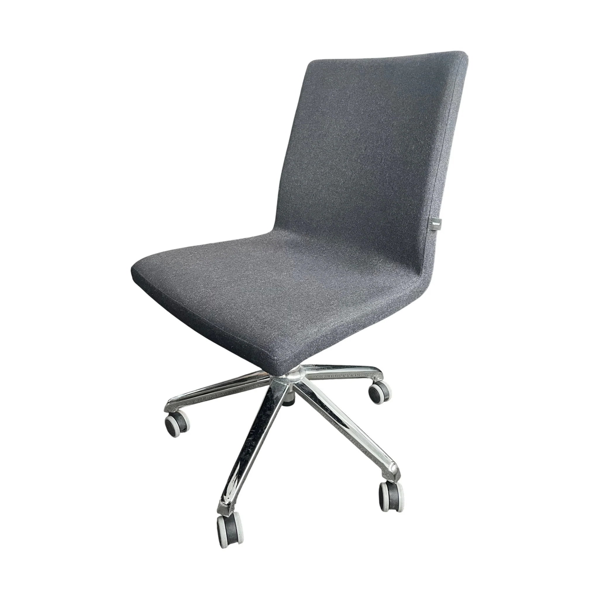 Topstar møteromsstol, grå, hjul - Image 4