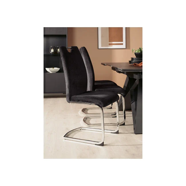 2pk. Ulla spisestol, velour - Image 6