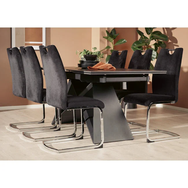 2pk. Ulla spisestol, velour - Image 7