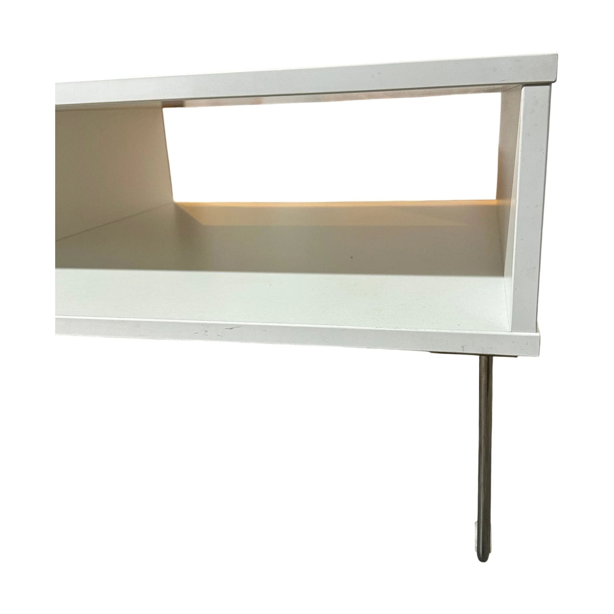 VAD Pivot Kube bord, hvit, 64x64 cm, 43 cm høy - Image 5